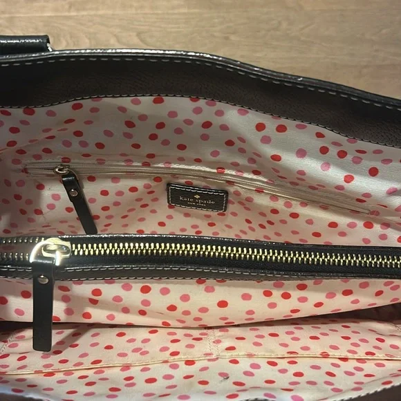 Kate Spade Black Leather Bag - Picture 4 of 6